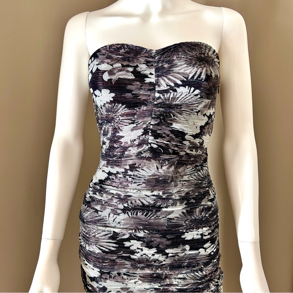 Ramy Brook Bonnie Ruched Floral Midi Dress - Picture 8 of 16